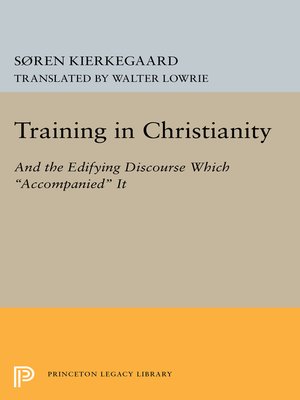 cover image of Training in Christianity